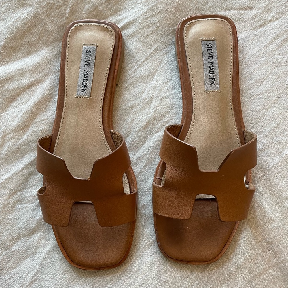Steve Madden sandals.